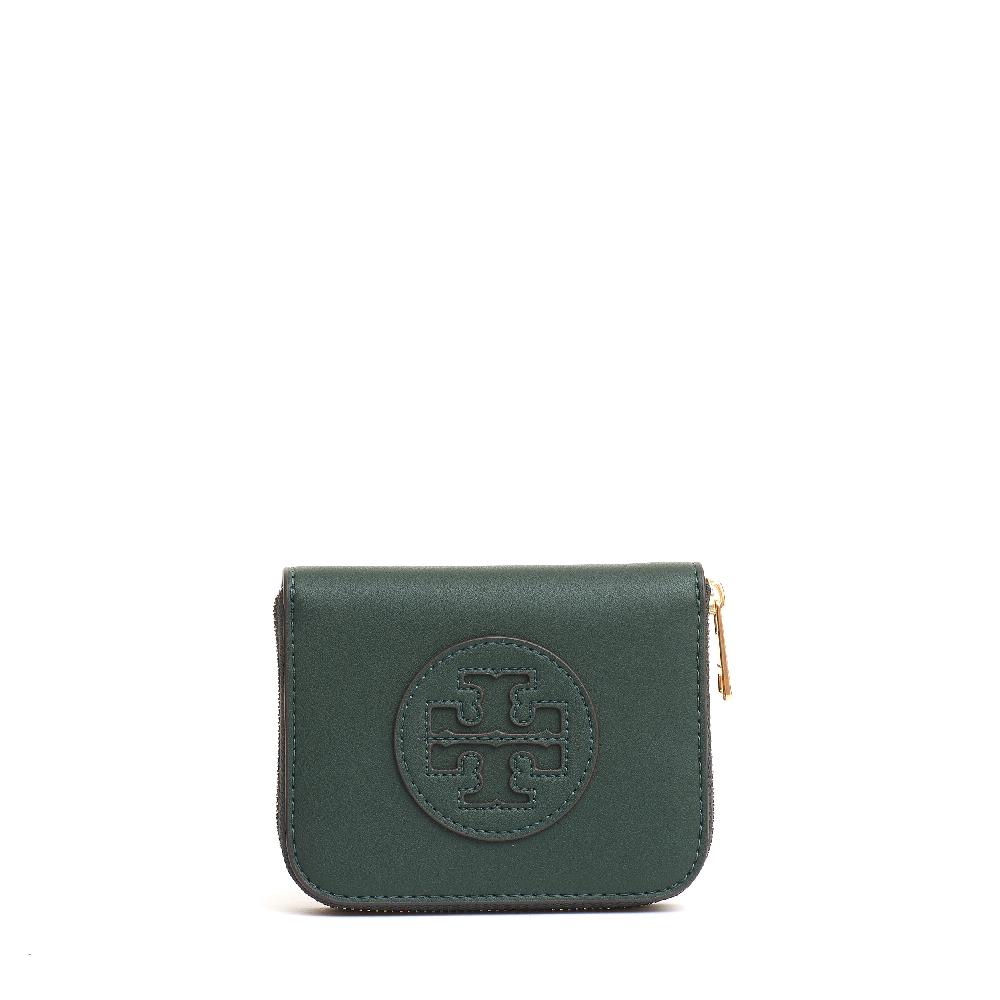 Sorelle Perego small zip portafoglio verde Convenienza