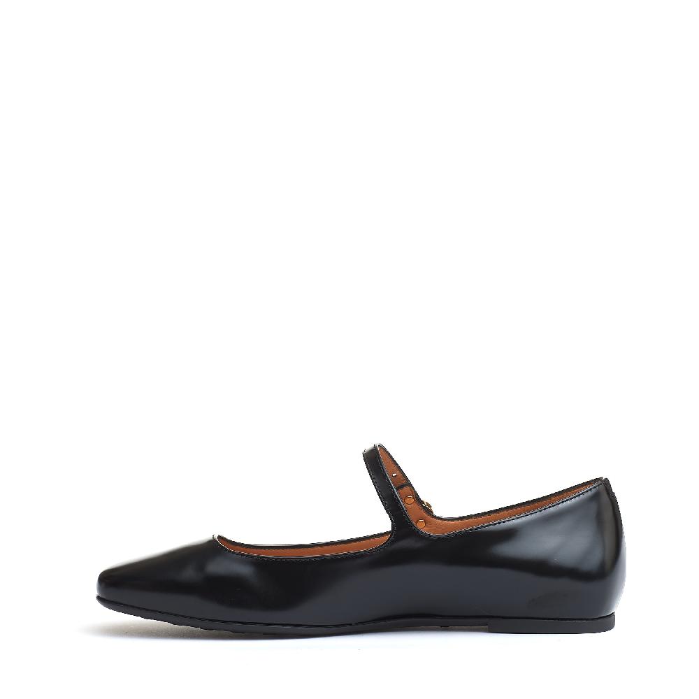 Sorelle Perego ballerina cinturino pelle nera Offerta