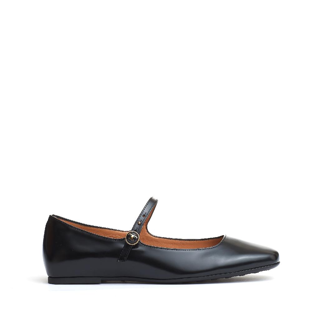 Sorelle Perego ballerina cinturino pelle nera Offerta