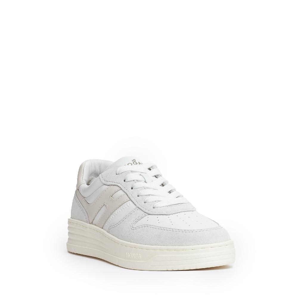 Sorelle Perego basket camoscio grigo e bianco Online