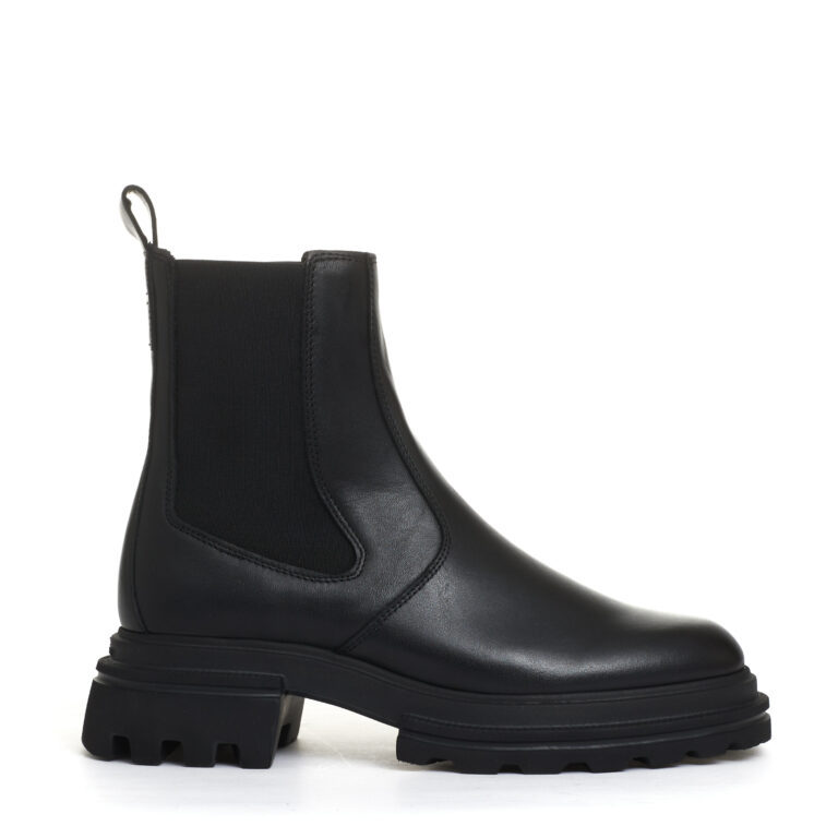 Sorelle Perego chelsea boot elastico pelle nero Hotsell