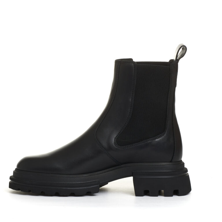 Sorelle Perego chelsea boot elastico pelle nero Hotsell