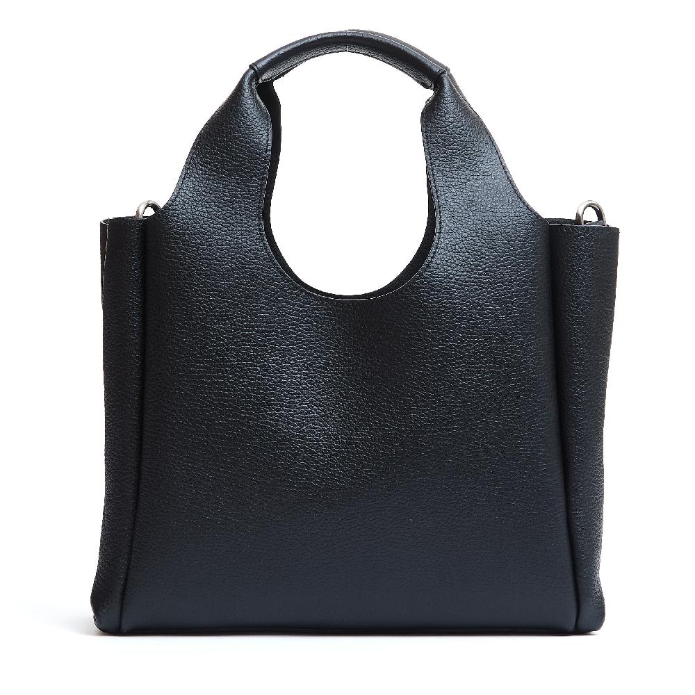 Sorelle Perego H bag shopping pelle nero Promozione