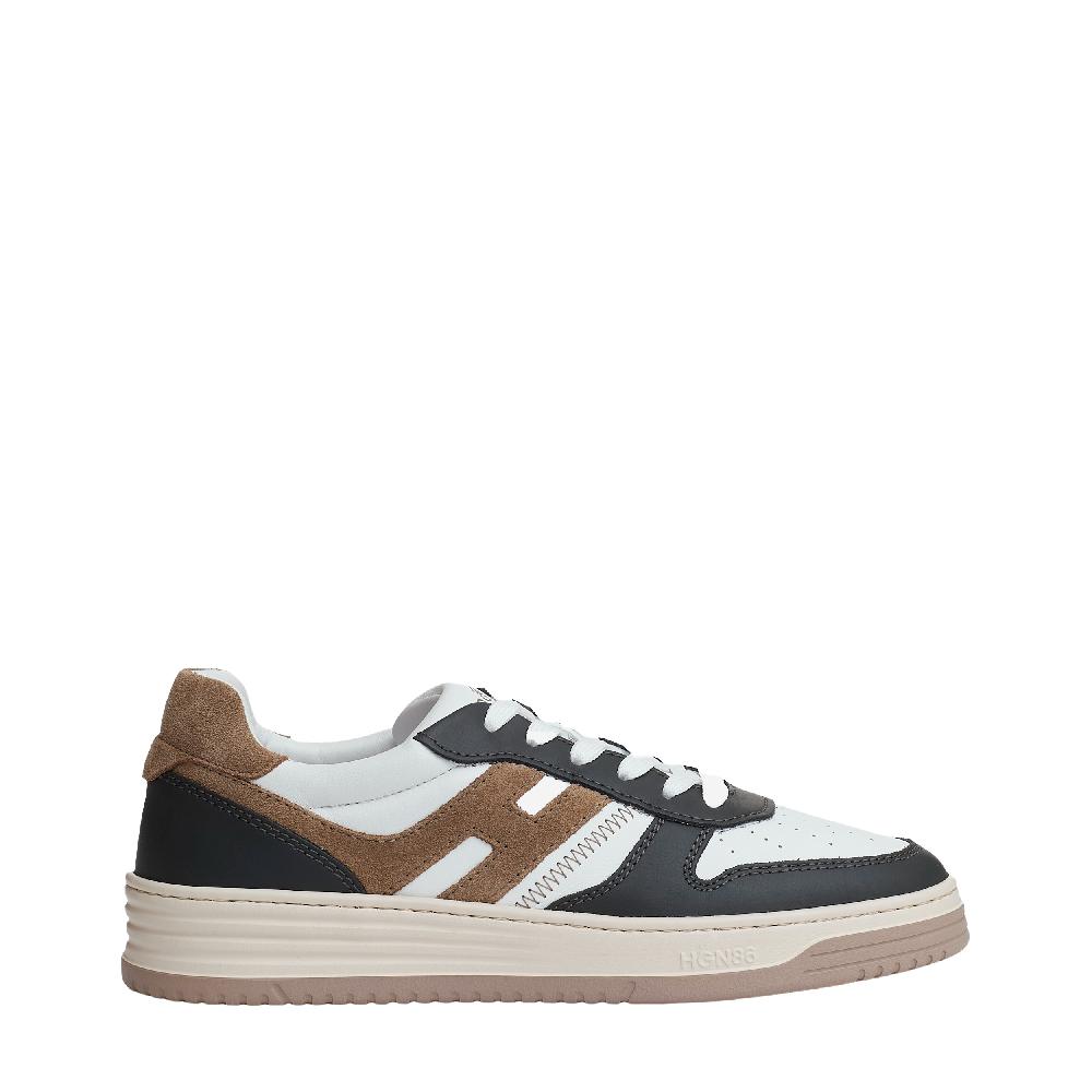 Sorelle Perego basket pelle blu bianco beige Vendita Economica