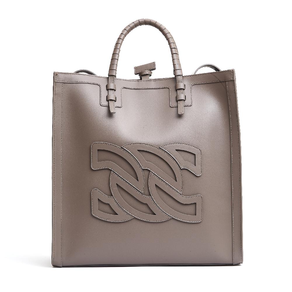 Sorelle Perego Shopping logo in pelle carobou Promozione Limitata