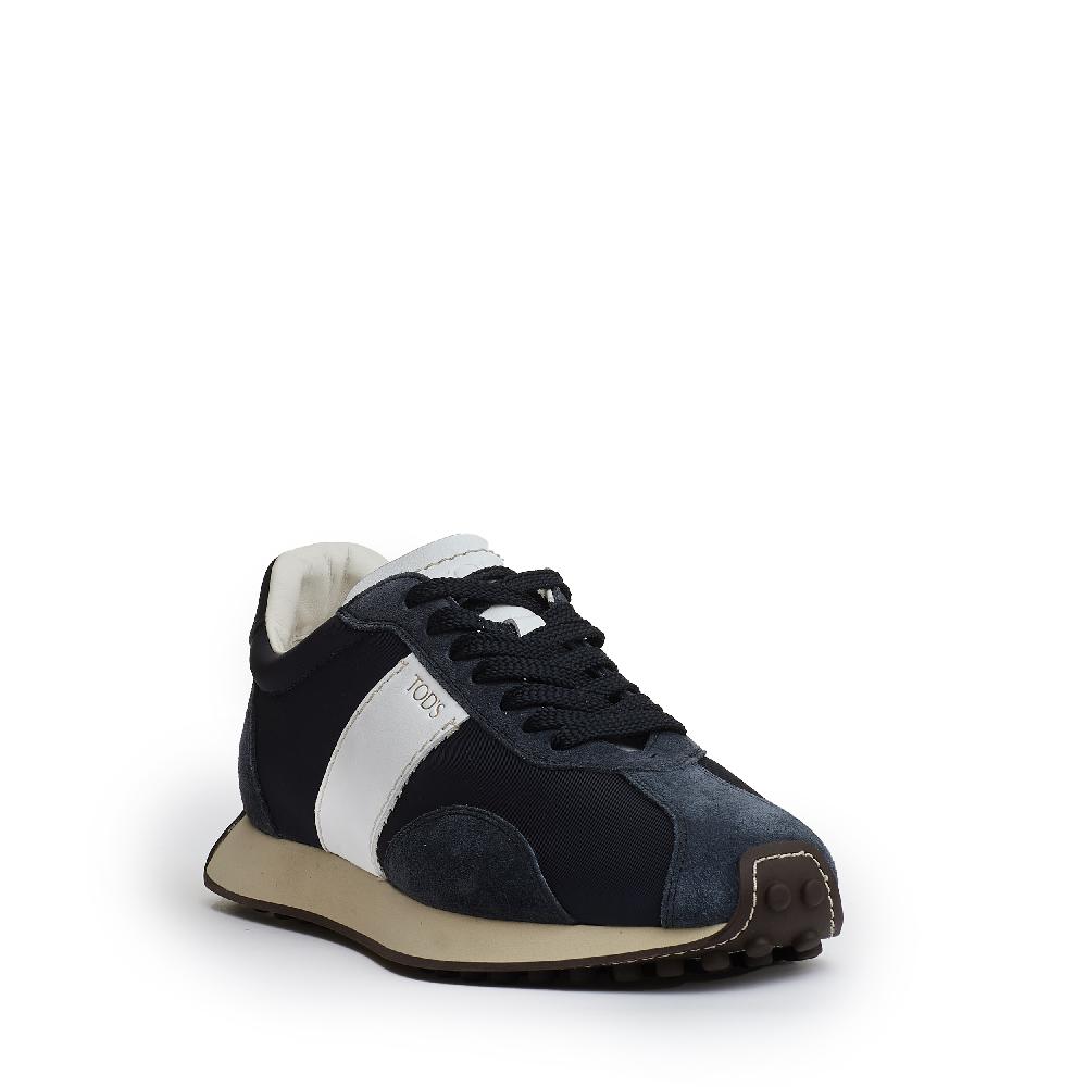 Sorelle Perego sneakers camoscio blu e tessuti Affare Del Giorno