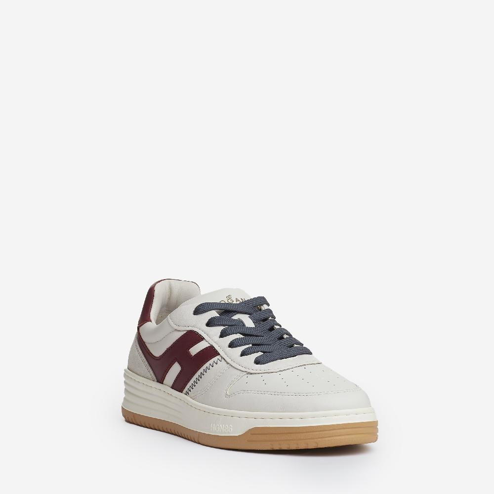 Sorelle Perego basket pelle panna h bordeaux Negozio online di fabbrica