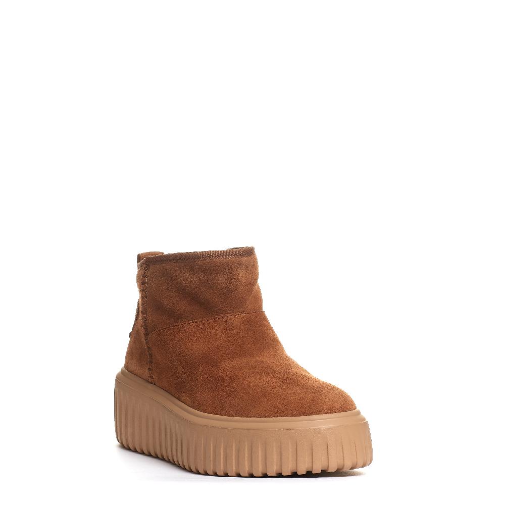 Sorelle Perego h stripes low boot camoscio cuoio Economico