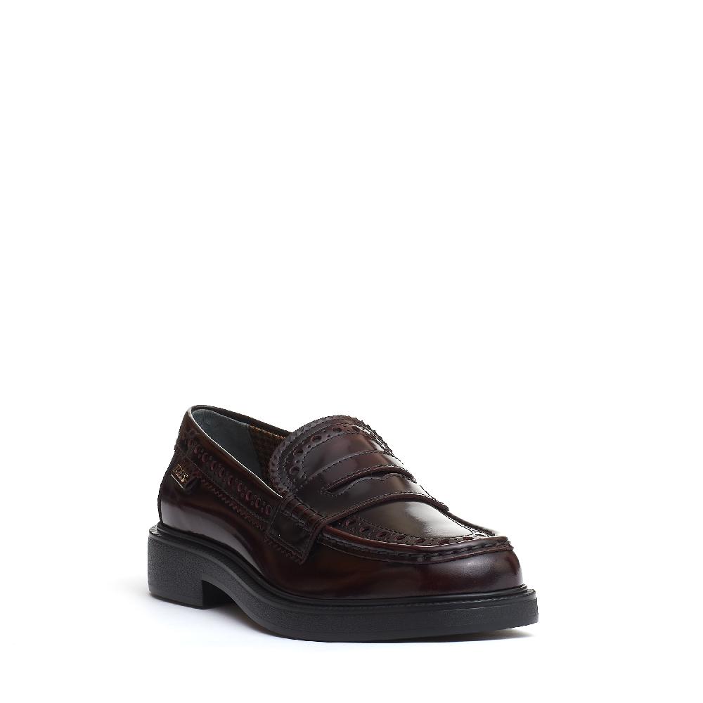 Sorelle Perego mocassino inglese pelle bordeaux Saldi