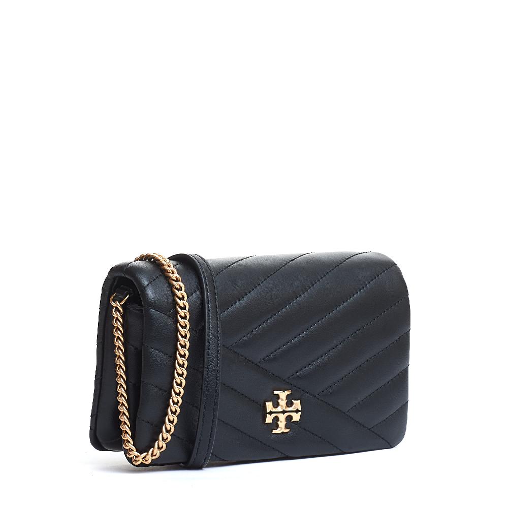Sorelle Perego chain wallet pelle nera con catena Vendita Calda