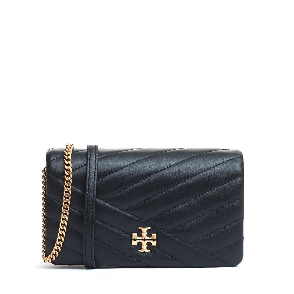 Sorelle Perego chain wallet pelle nera con catena Vendita Calda
