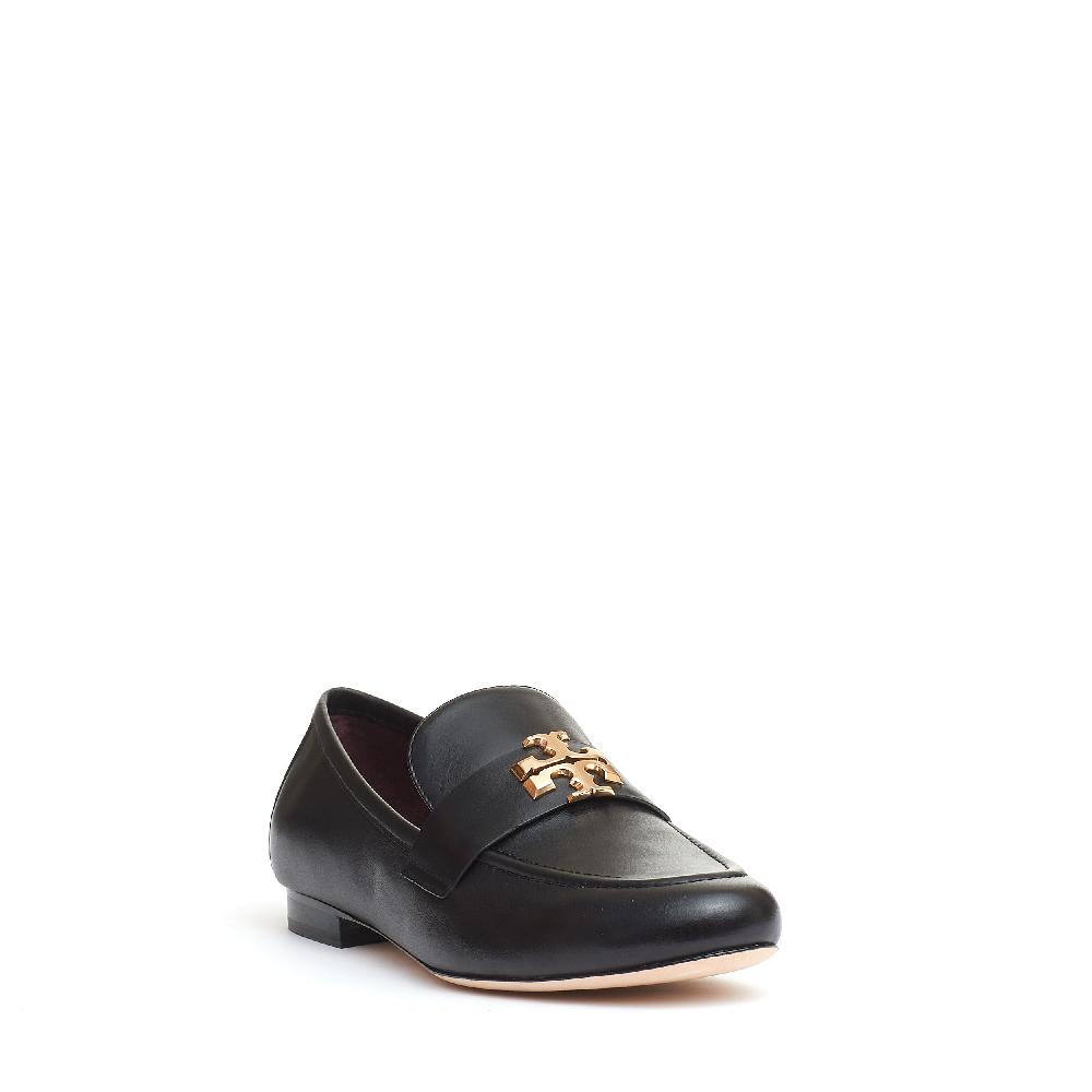 Sorelle Perego mocassino Eleanor pelle nera logo Italy