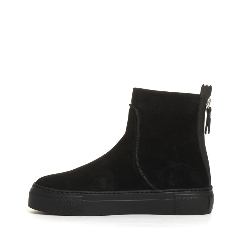 Sorelle Perego beatles camoscio nero e glitter Qualità Garantita