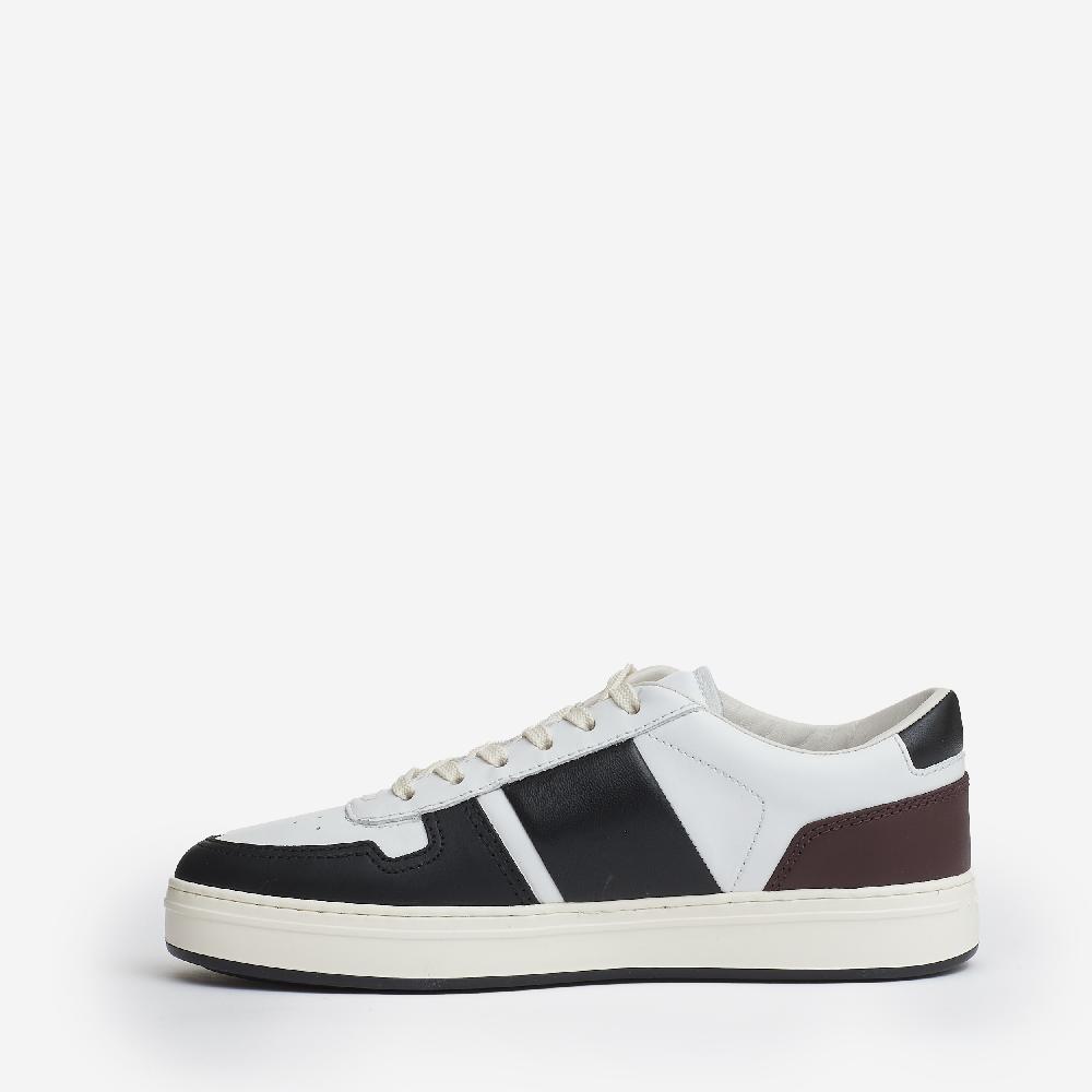 Sorelle Perego H TV sneakers pelle bianco nero Saldi Di Fabbrica