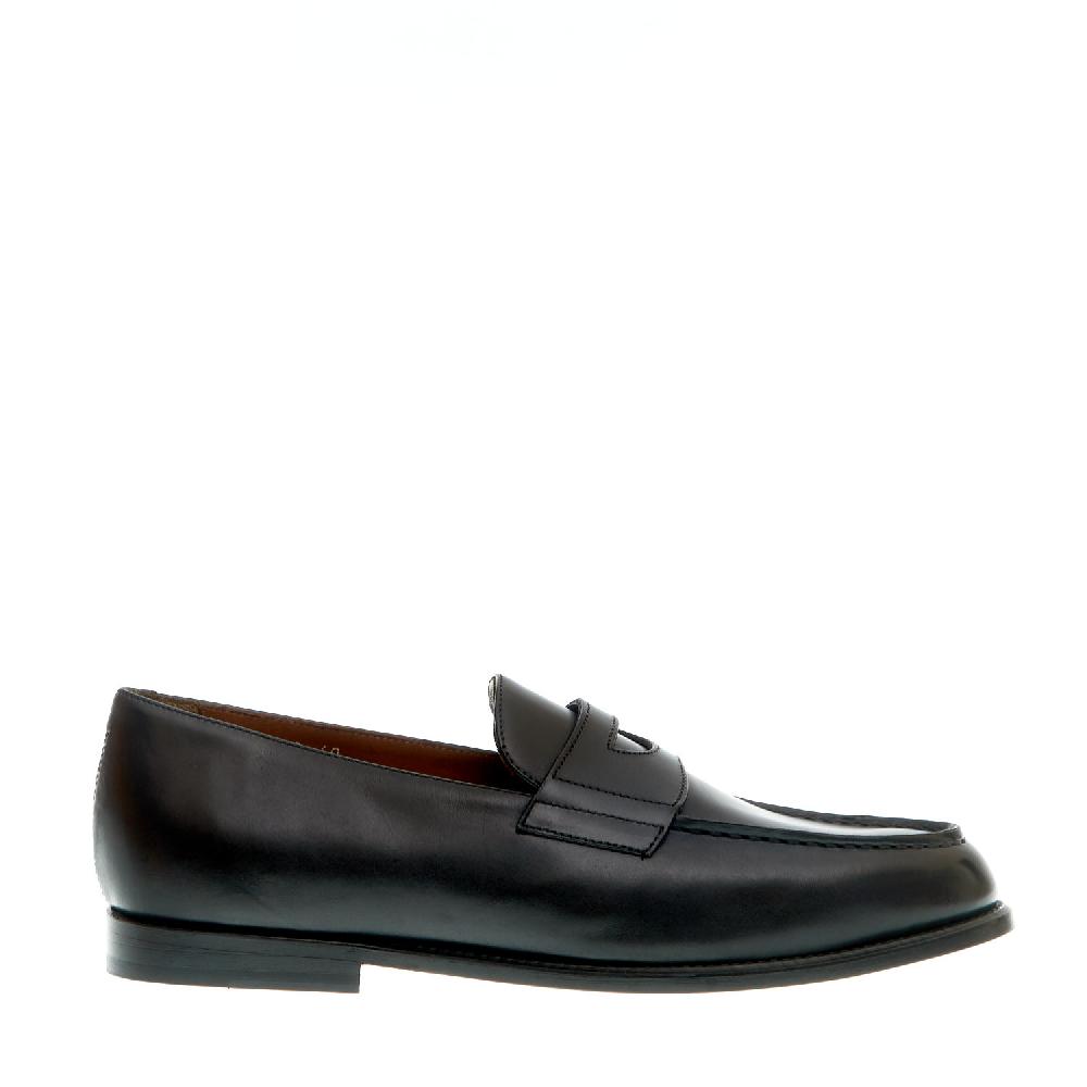 Sorelle Perego mocassino pelle blu fondo cuoio Fino Al -60%