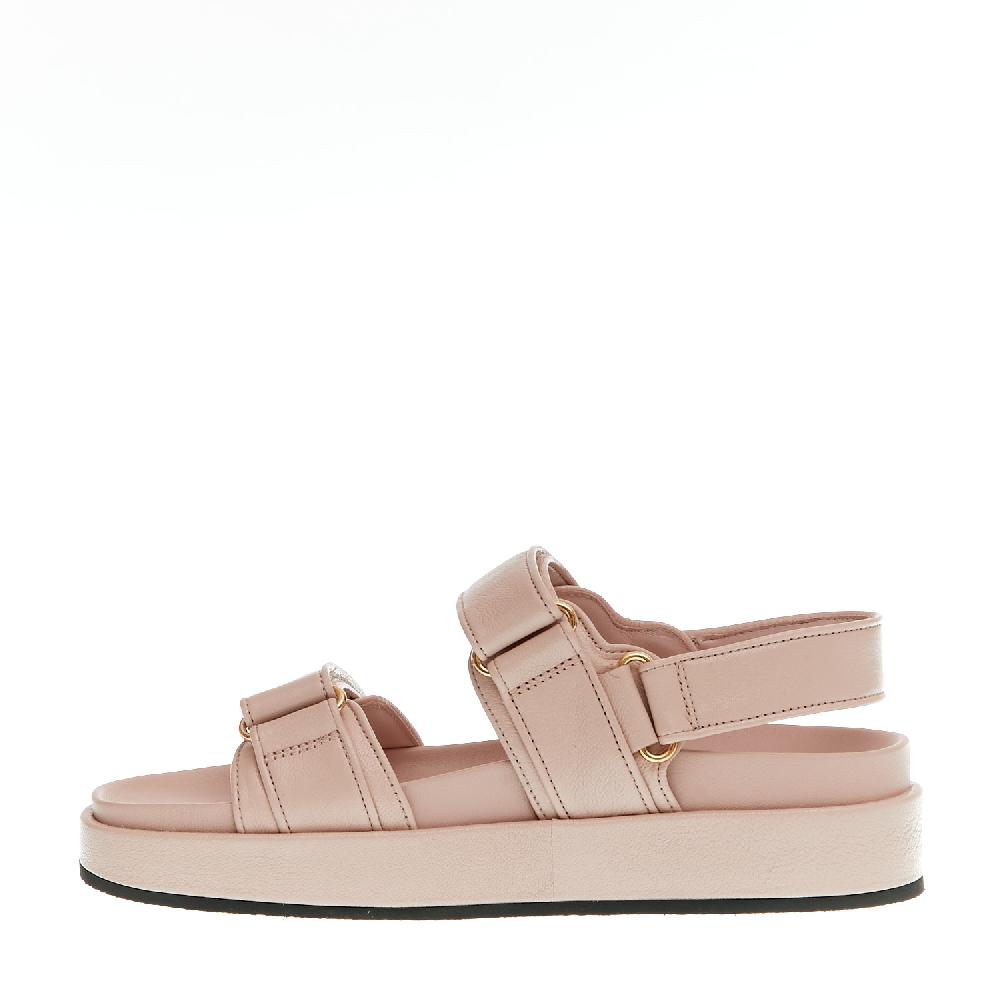 Sorelle Perego sandalo sportivo pelle cipria Vendita Calda