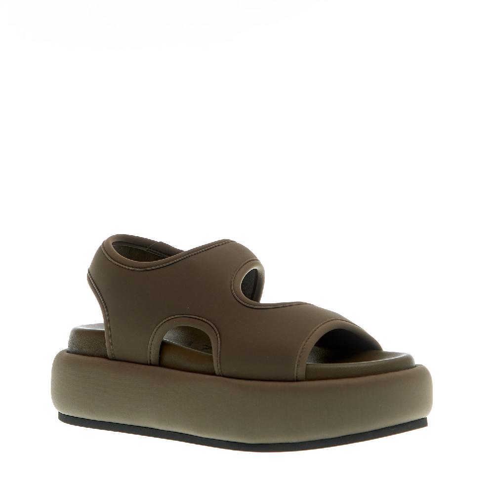Sorelle Perego sandalo zeppa neoprene verdone Promozione Limitata