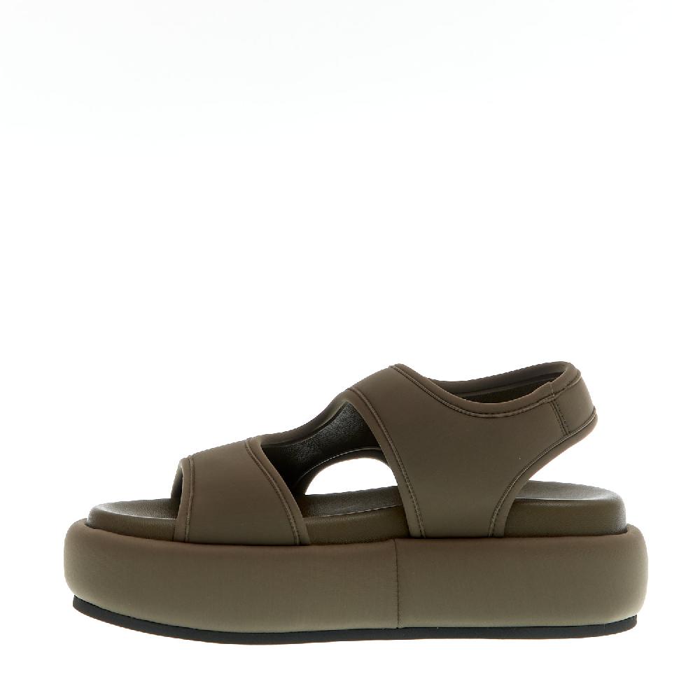 Sorelle Perego sandalo zeppa neoprene verdone Promozione Limitata