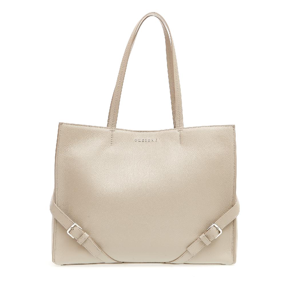 Sorelle Perego Le Sac in pelle bianca Nuovo