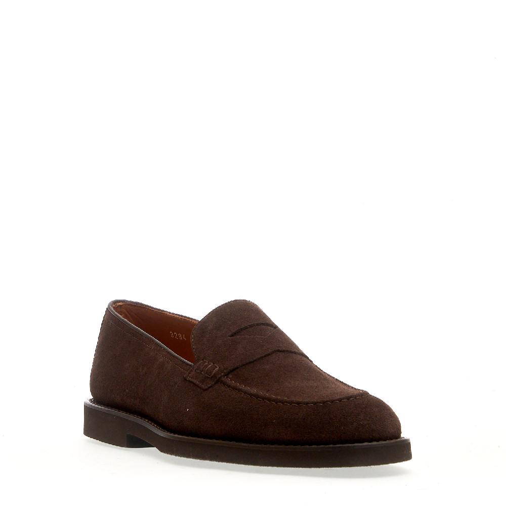 Sorelle Perego mocassino camoscio marrone Pezzi Unici