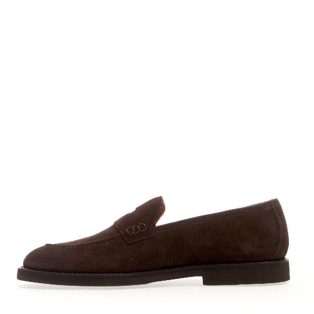 Sorelle Perego mocassino camoscio marrone Pezzi Unici
