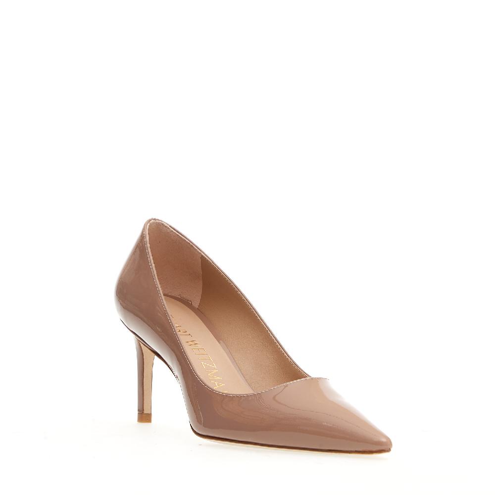 Sorelle Perego pump vernice nude tacco 75 mm Officina