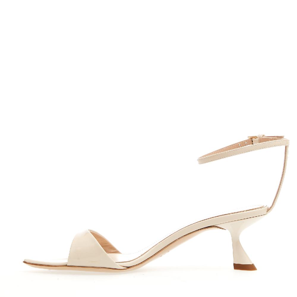 Sorelle Perego sandalo vernice burro tacco 50 mm Spedizione Gratuita