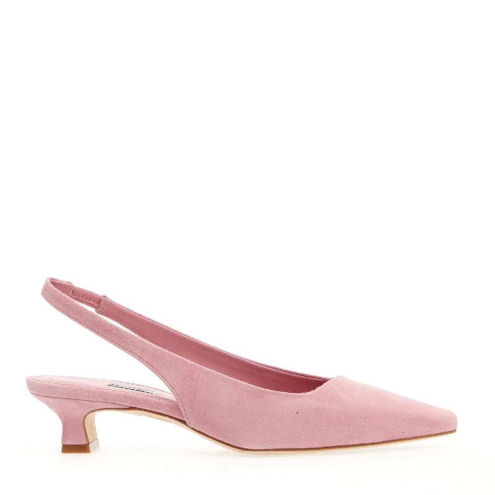 Sorelle Perego slingback camoscio rosa Fino Al -60%