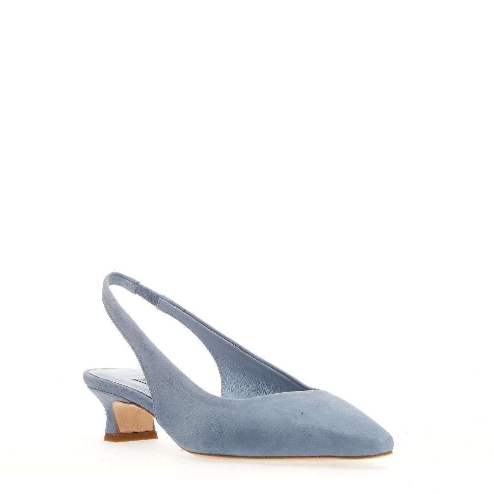 Sorelle Perego slingback camoscio jeans Shopping Online