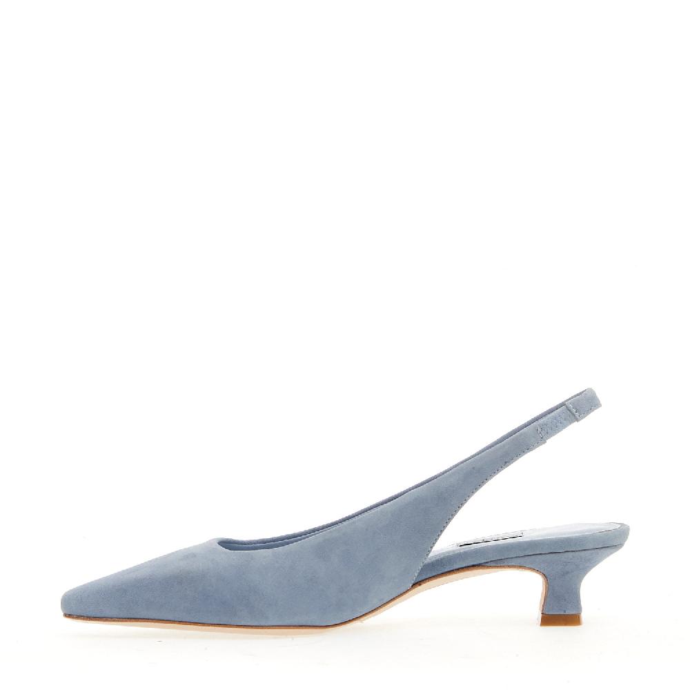 Sorelle Perego slingback camoscio jeans Shopping Online