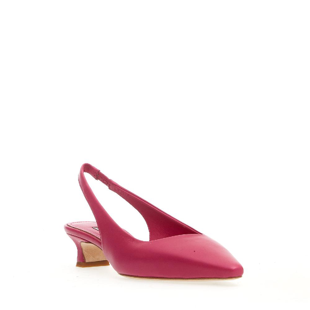 Sorelle Perego slingback pelle fuxia Prezzo Ridotto