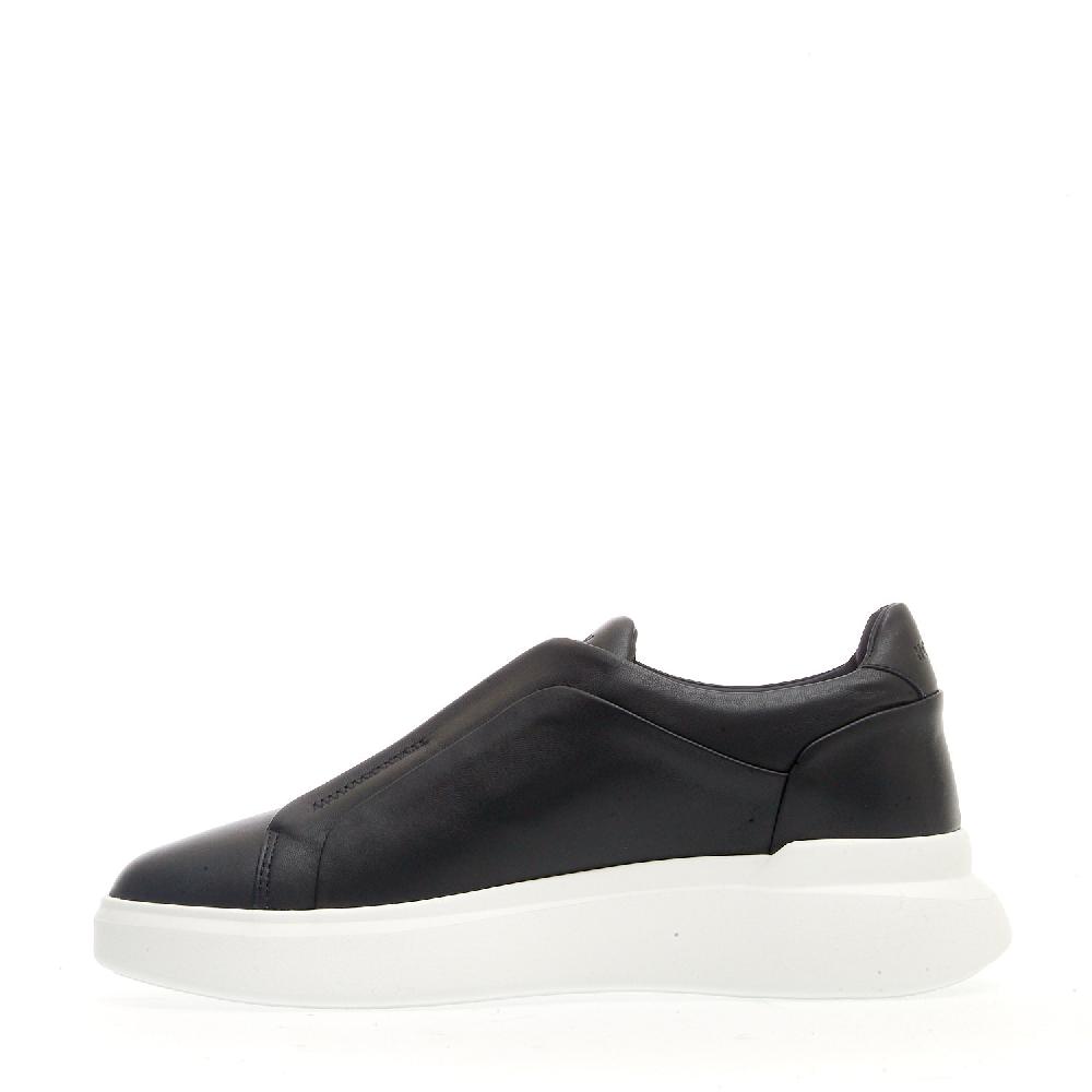Sorelle Perego slipon rebel pelle blu Saldi