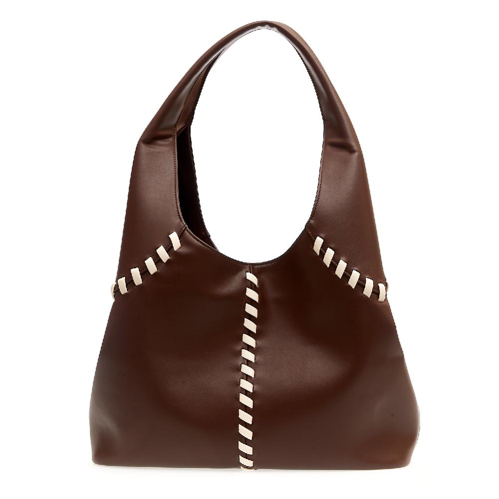 Sorelle Perego Shopping Ninfa marrone impunture Offerta speciale