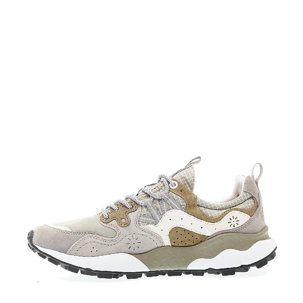 Sorelle Perego sneakers tessuto grigio camoscio grigio e verde Flash Sale
