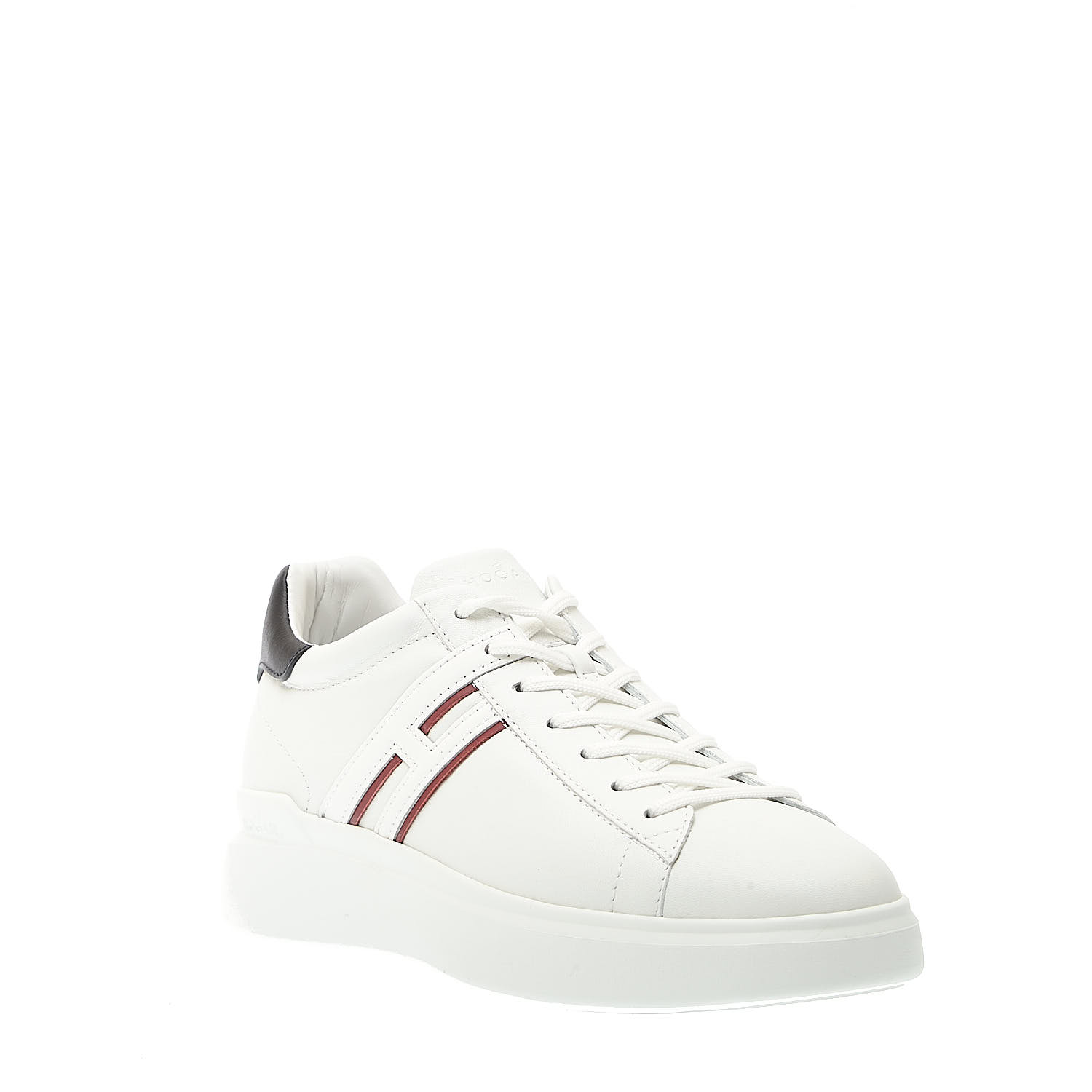 Sorelle Perego sneakers rebel pelle bianco spoiler blu Vendite stagionali