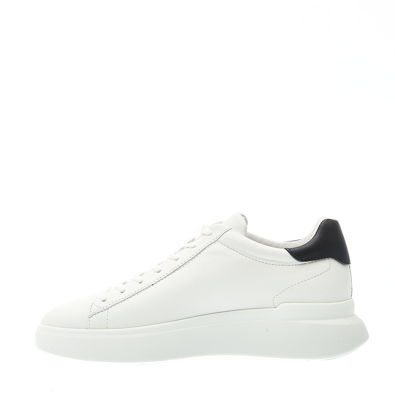 Sorelle Perego sneakers rebel pelle bianco spoiler blu Vendite stagionali