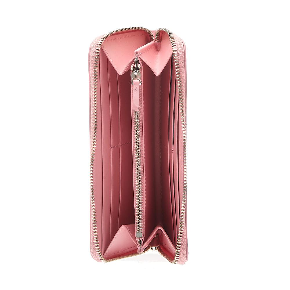 Sorelle Perego portafoglio full zip pelle rosa Offerte esclusive
