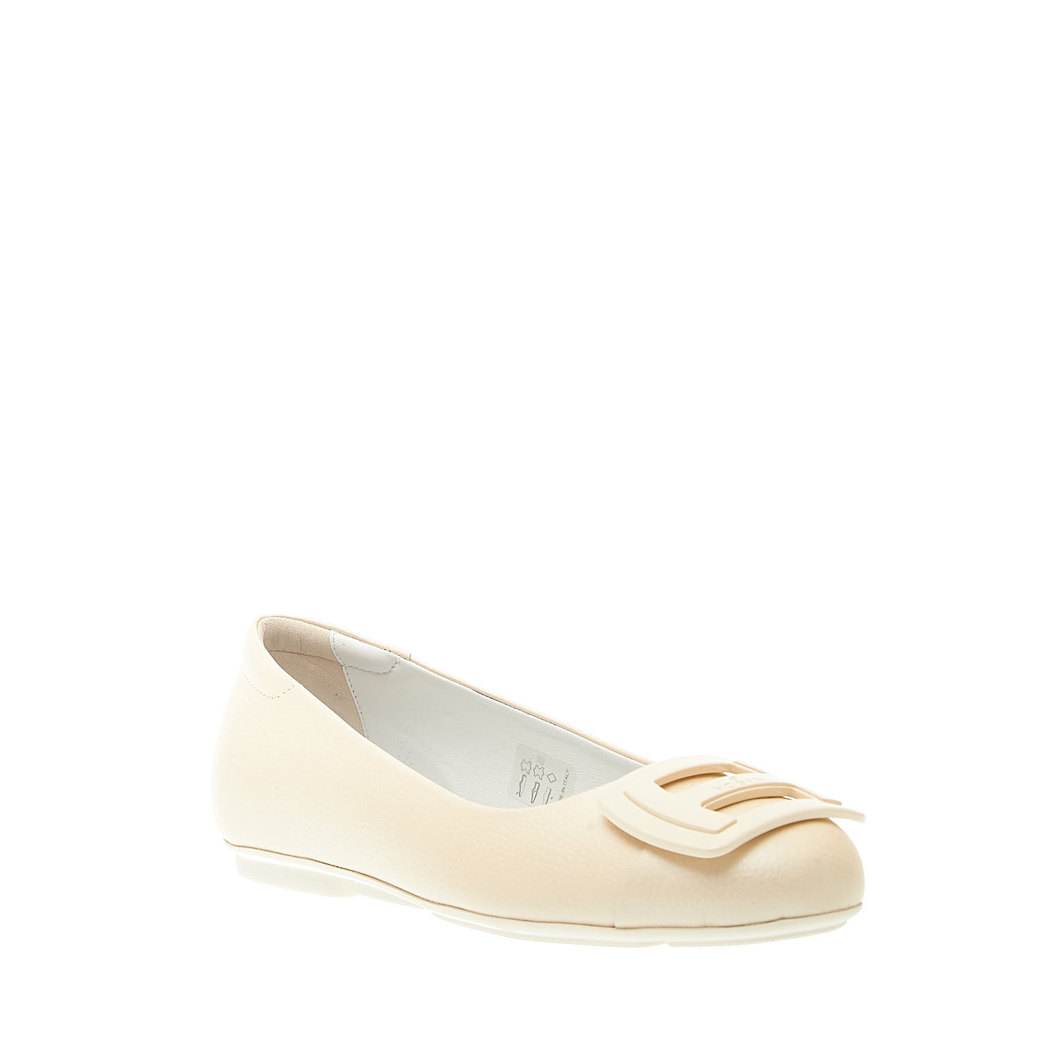 Sorelle Perego ballerina pelle panna Fino al 55% di sconto