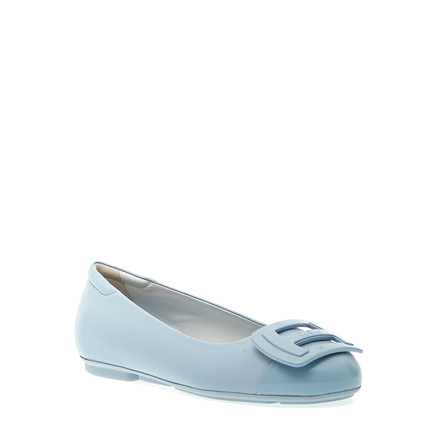 Sorelle Perego ballerina pelle azzurra Solo un giorno rimasto