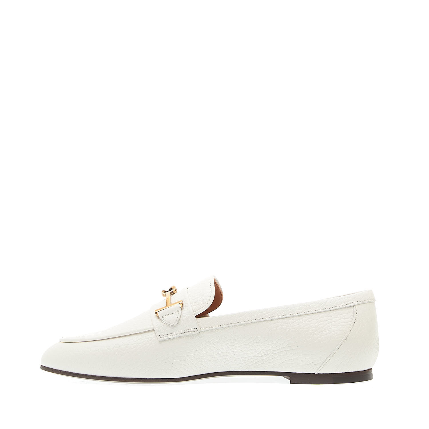 Sorelle Perego mocassino in pelle bianco morsetto Promozione