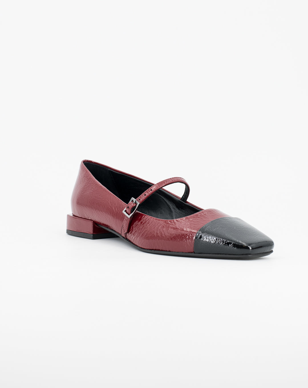Stelio Malori BALLERINA - NERO(PUNTA)/RUBINO Soddisfazione Garantita