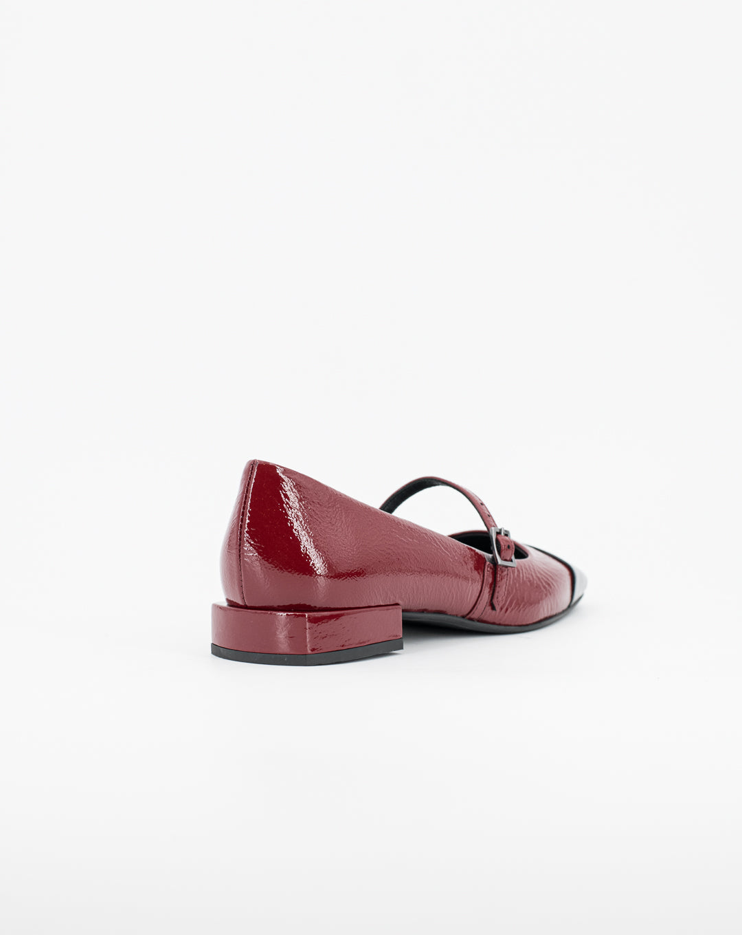 Stelio Malori BALLERINA - NERO(PUNTA)/RUBINO Soddisfazione Garantita