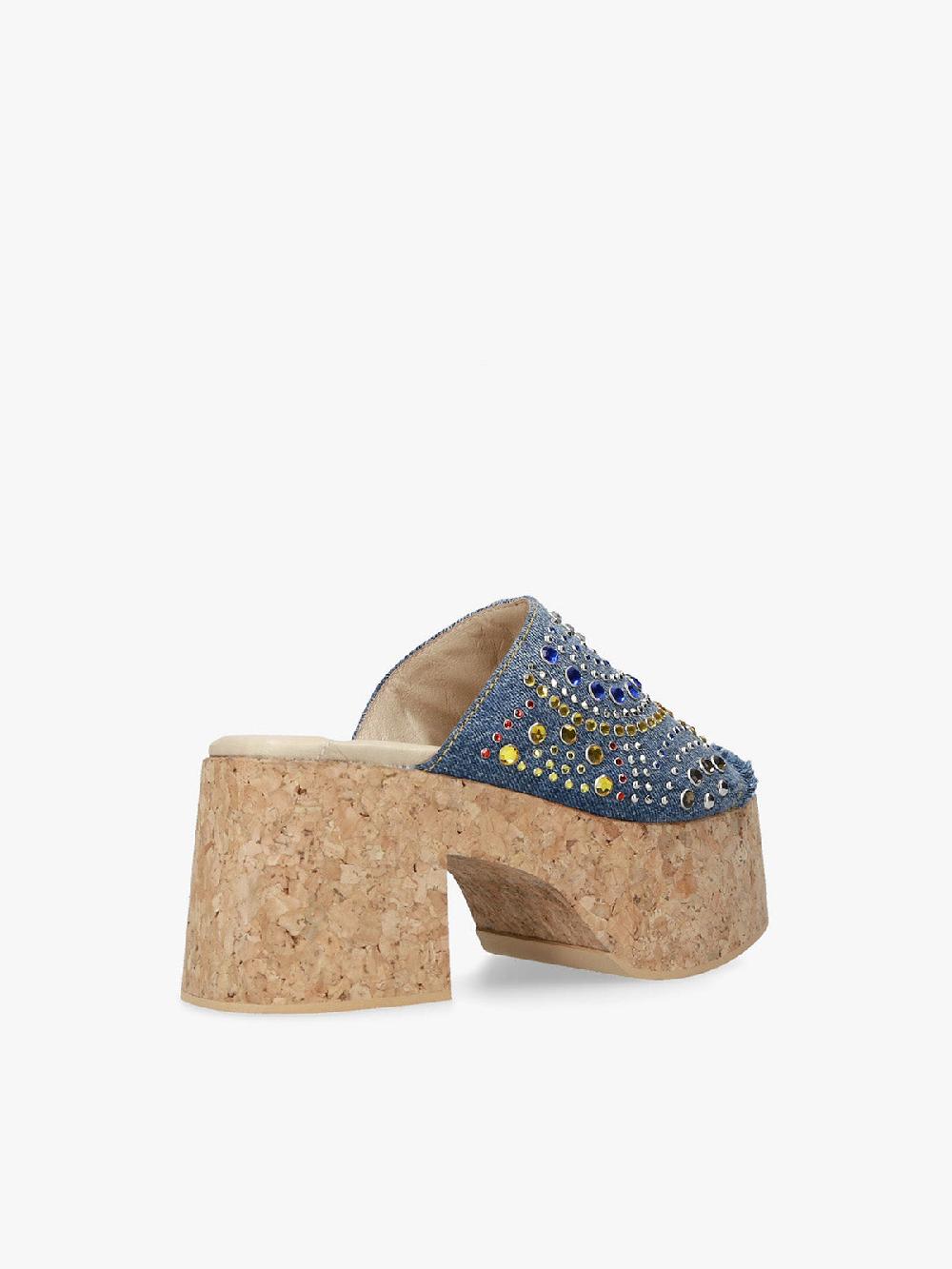 Strategia Sandalo Denim Blue Saldi
