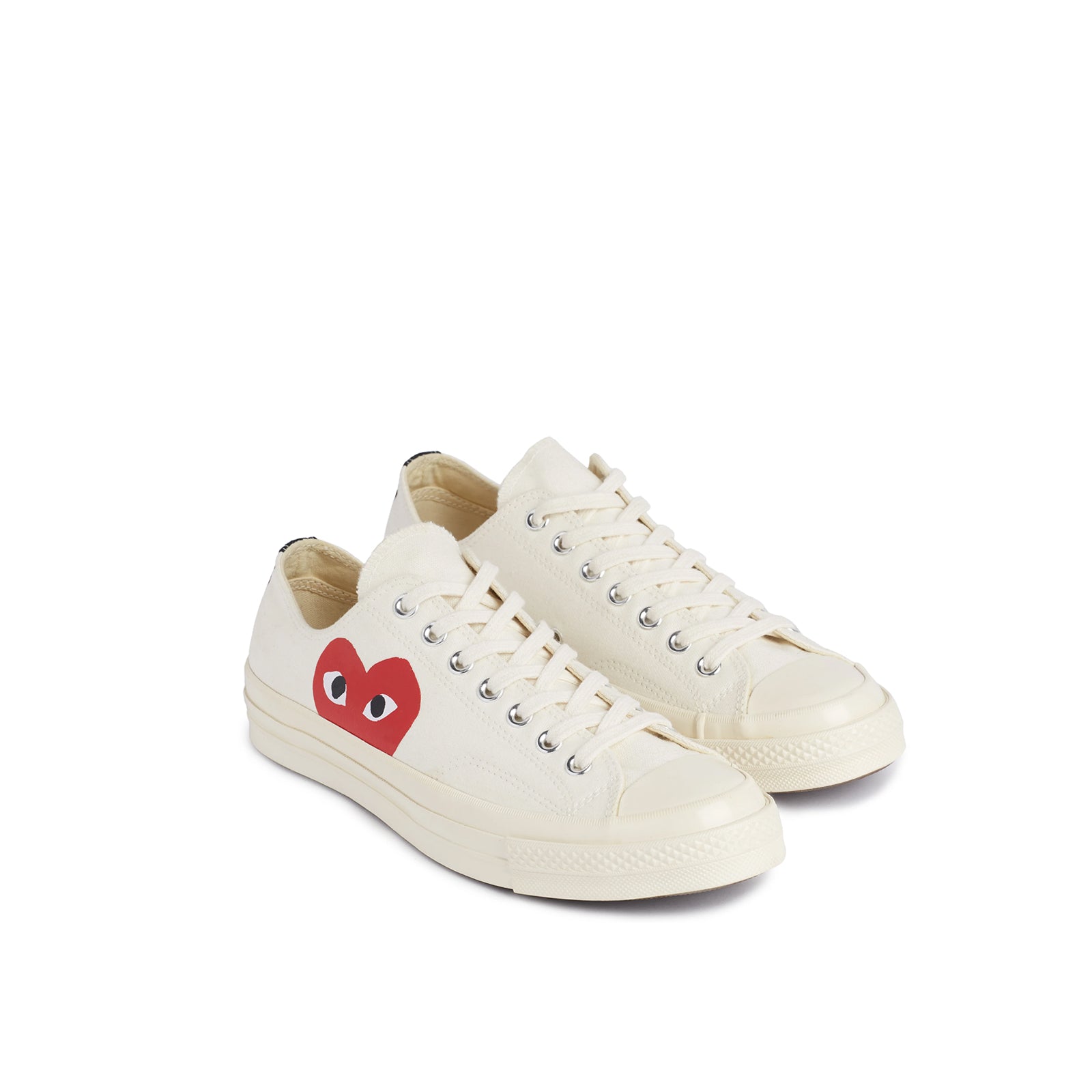 Converse CDG Play Big Hearth Chuck 70 Low Top Pezzi Unici