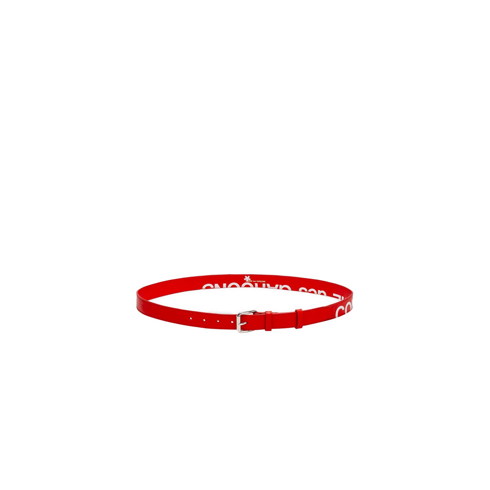 Commed des Garçons Shirt Huge Logo Belt Prezzo Ridotto