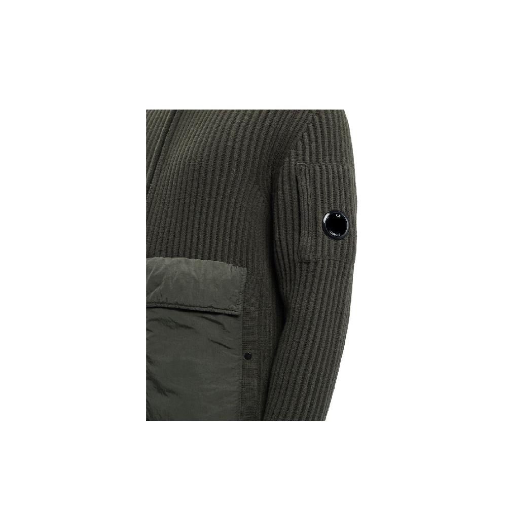 C.P. Company Knitwear - Cardigan Lambswool Fino Al -60%