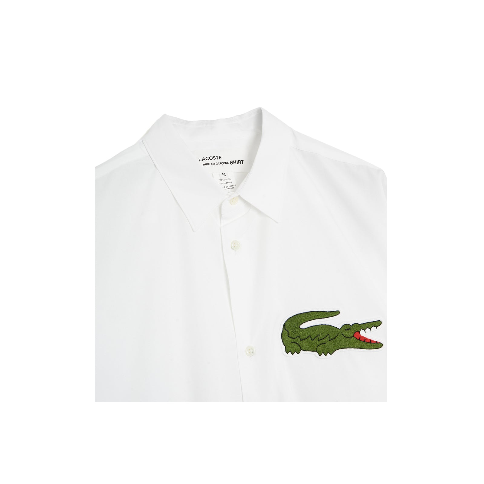 CDG Shirt x Lacoste Men's Woven Shirt Promozione