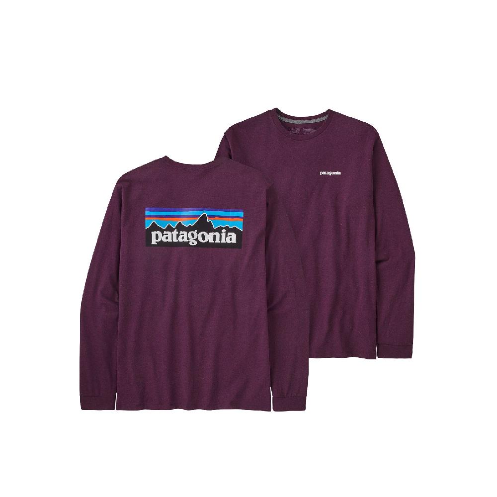 Patagonia M's L/S P-6 Logo Responsabili Tee Promozione