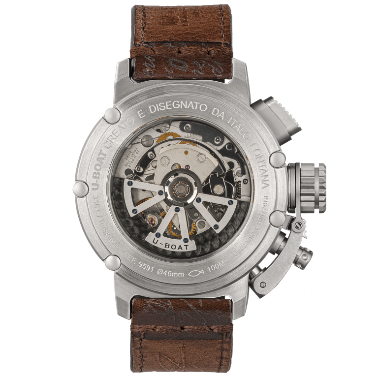 U Boat CHIMERA 46MM CHRONO SS VERDE Negozio