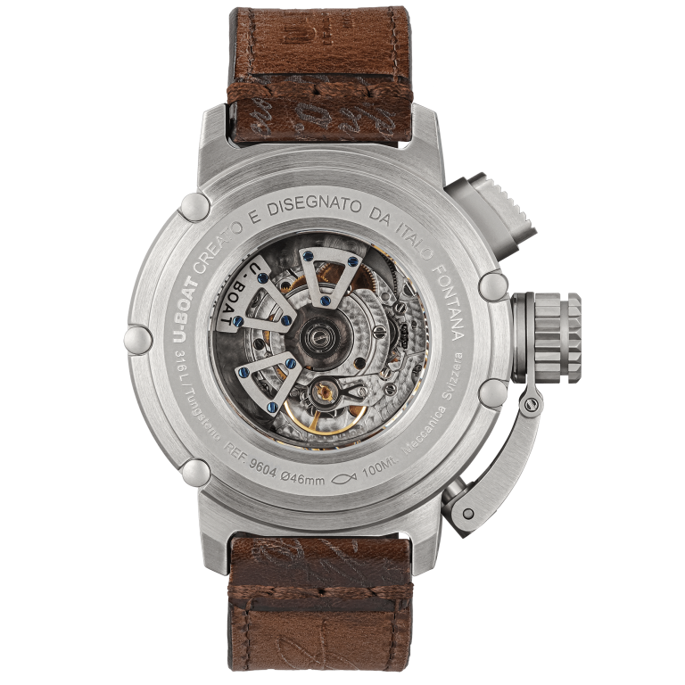 U Boat CHIMERA 46MM SS VERDE In Saldo